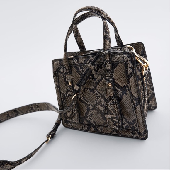 ZARA MINI CITY BAG - Picture 3 of 8